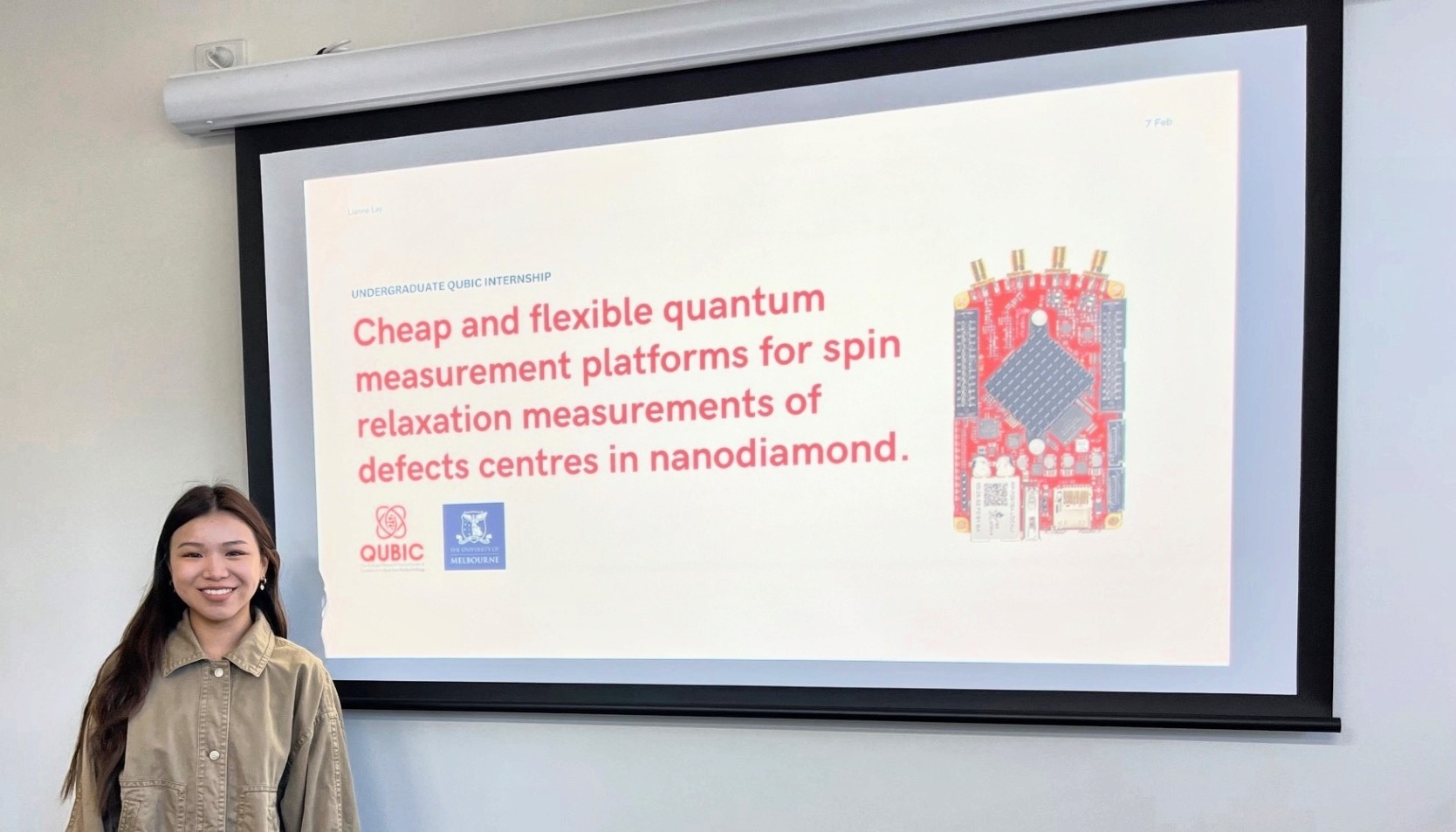 Unlocking the Future: Students dive into quantum biotechnology summer internship