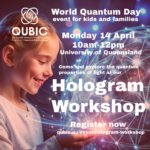 Graphic for hologram workshop