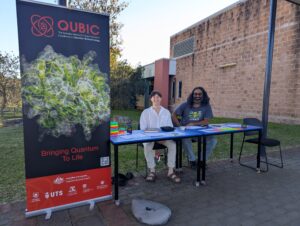 Holden and Anjay at UOW Nowra Open Day