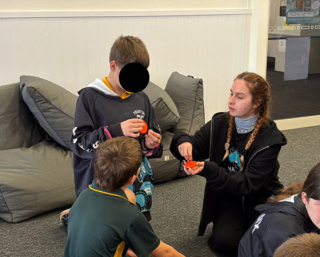 Demos at schools in Tasmania